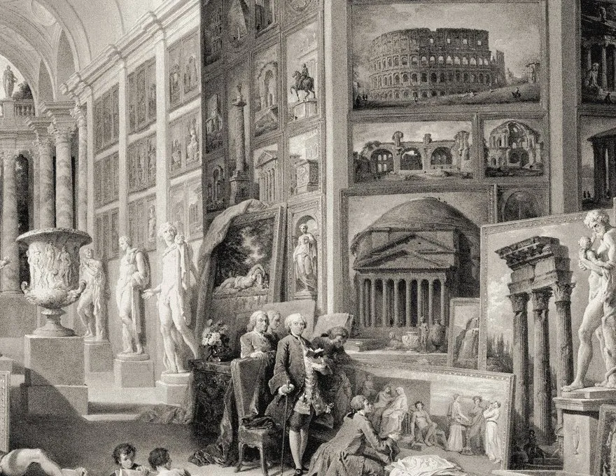 Паннини, «Древний Рим», 1757